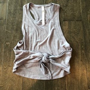 Lululemon cropped tank with tie